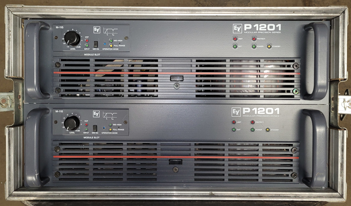 Electro Voice P1201 Amplifier with RX115 Card